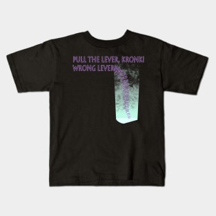 Wrong Lever! Kids T-Shirt